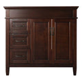 Mahogany Vanity Cabinet Z73940