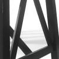 Black Farmhouse Wood Dining Table N691995