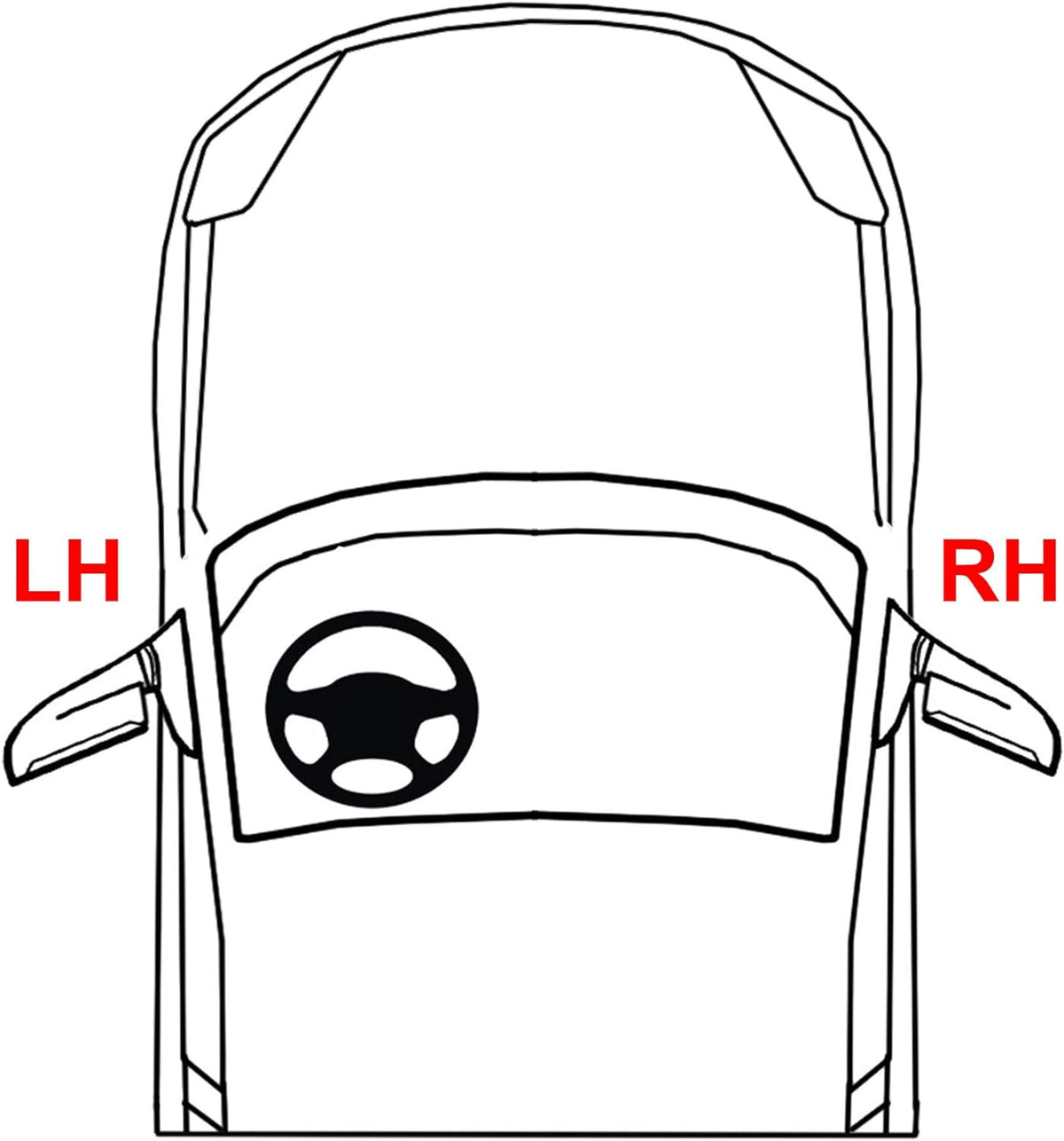 Tail Light Lens and Housing Chrome trim Passenger Side N113