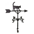 32-in Cat Weathervane, Satin Black B85445