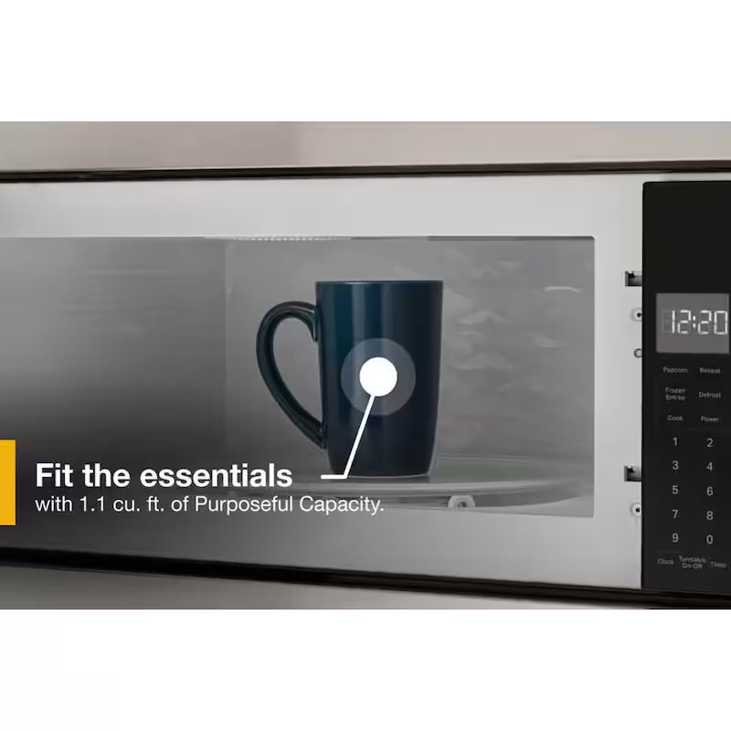 1.1 cu. ft. Built-In Microwave in Stainless Steel D36958