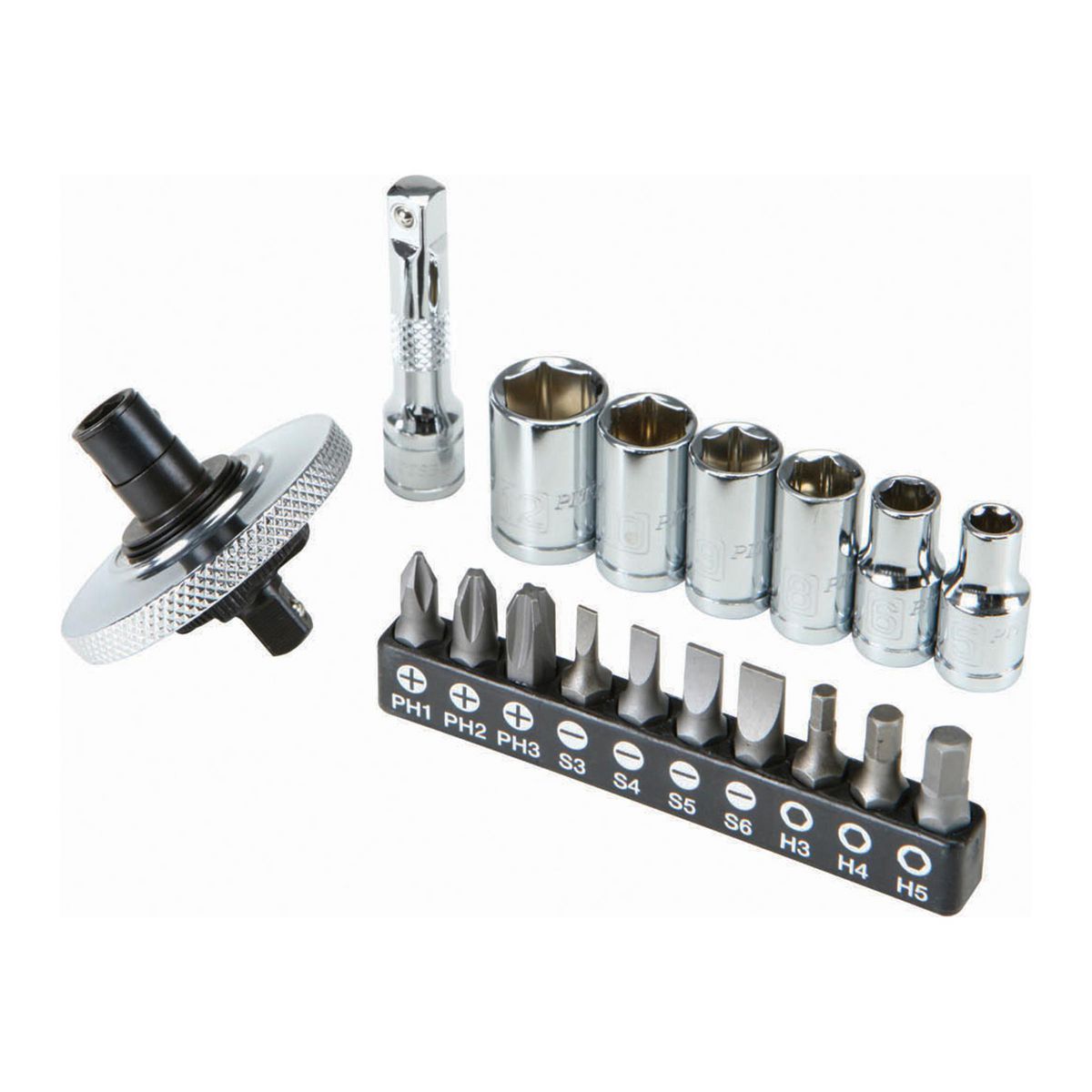1/4 in. Drive Metric Finger Ratchet Set, 18-Piece O56359