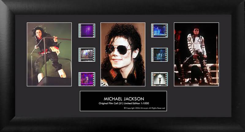 Film Cells Michael Jackson Trio N95361