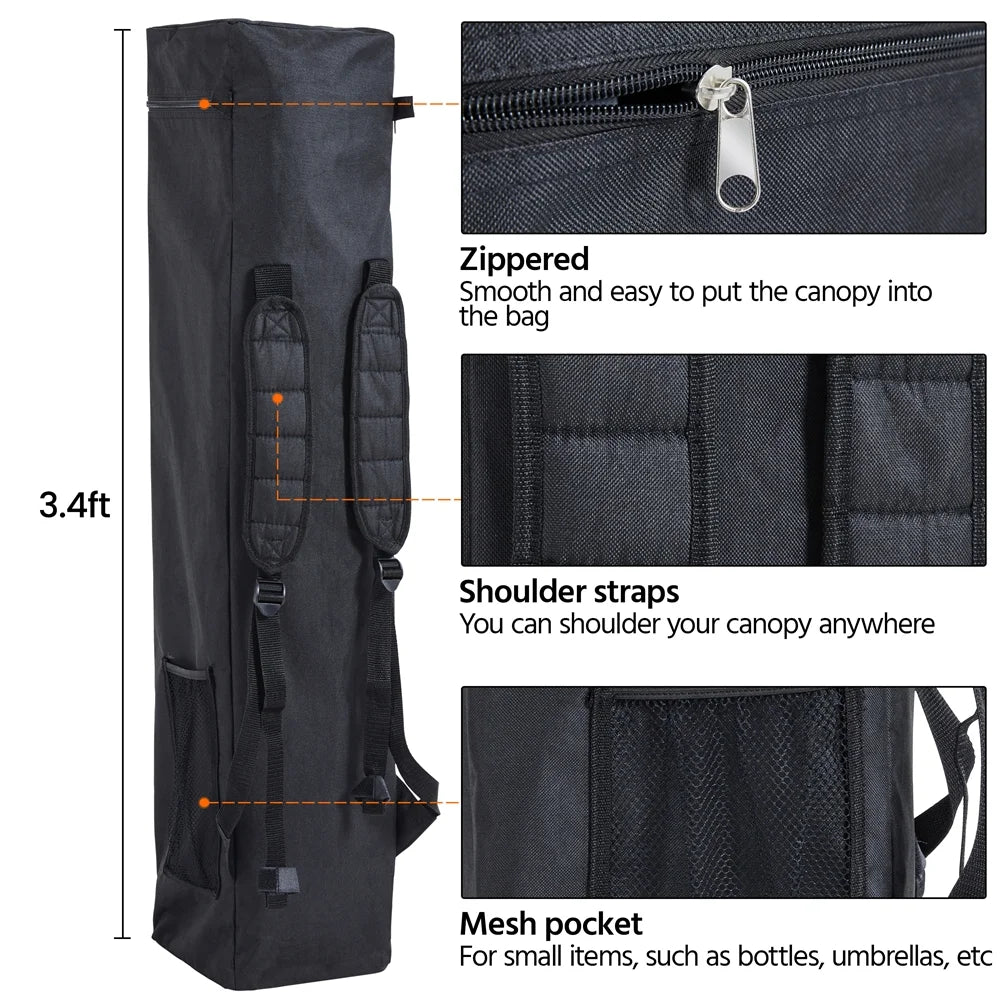 Blue Pop-Up Canopy with Backpack Bag D752317
