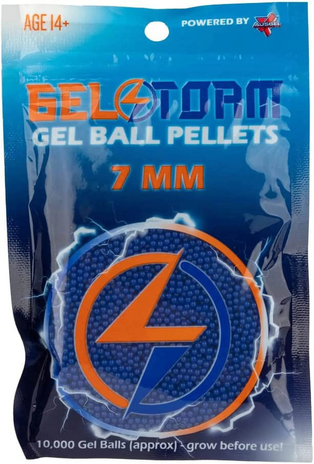 Blue 7-8mm Gel Ball Pellets A289