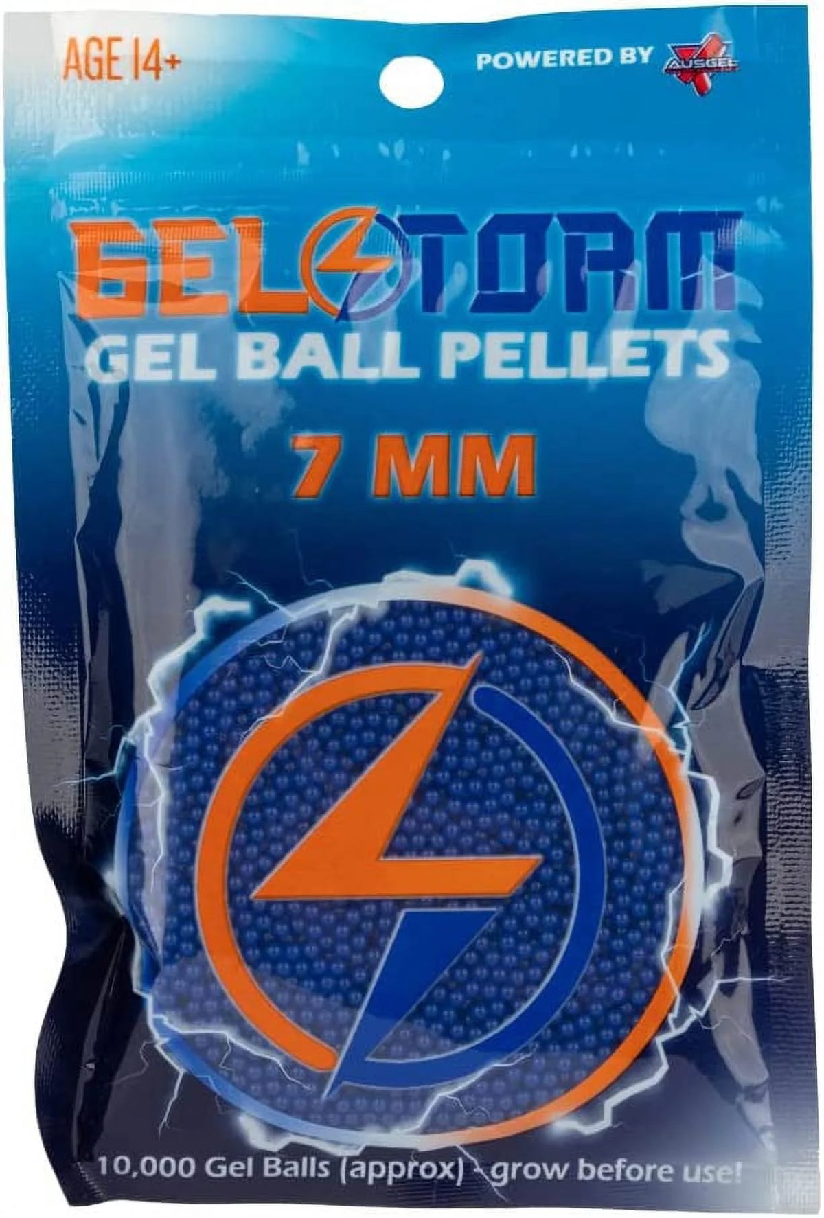 Blue 7-8mm Gel Ball Pellets A289