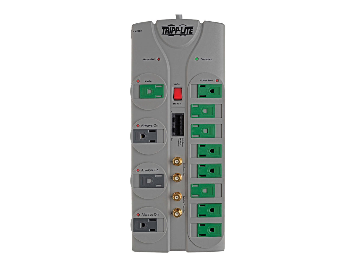 12 Outlet Surge Protector with 10 ft Cord M93084