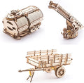 Pack of 2 Wooden 3D Puzzle Construction Set T9172