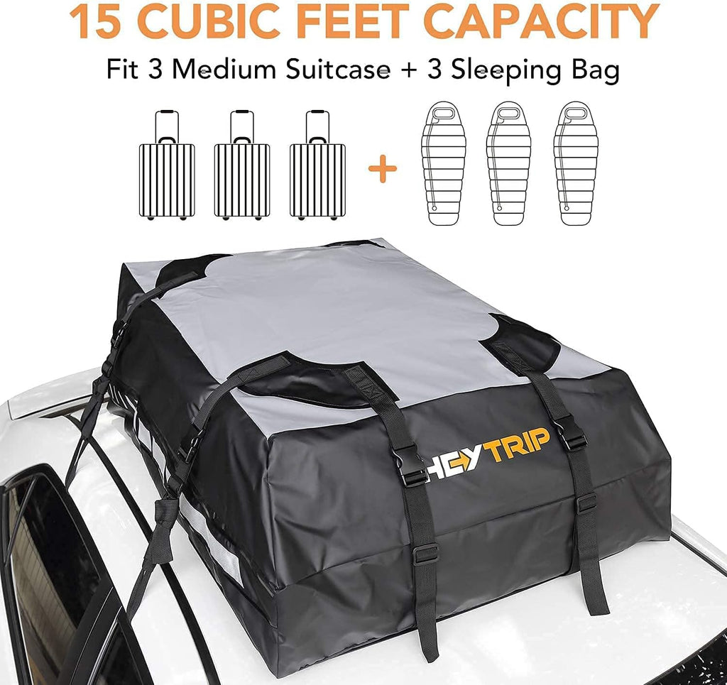 Waterproof Rooftop Cargo Carrier with Non-Slip Bottom Q7612