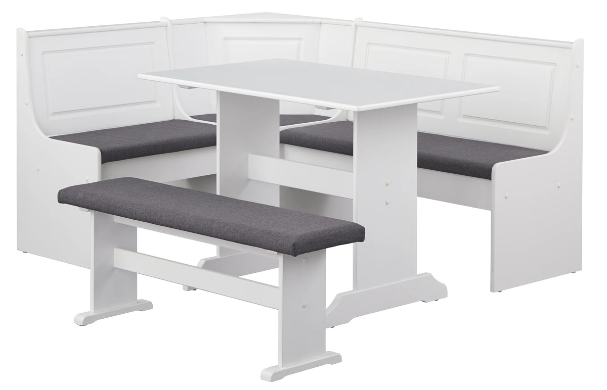 3-Piece Upholstered Dining Nook Set V682528