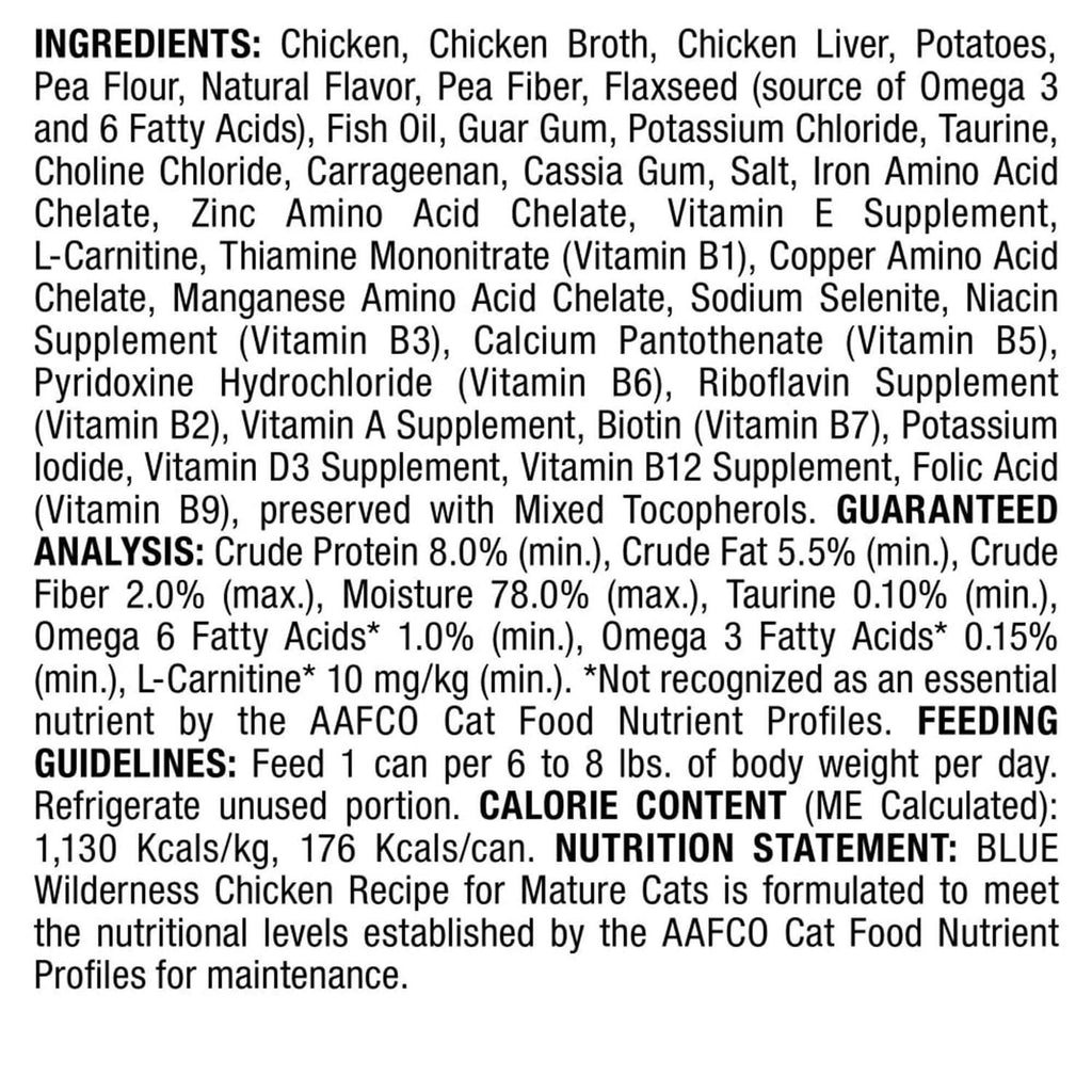 Chicken Recipe Grain-Free Wet Cat Food U893674