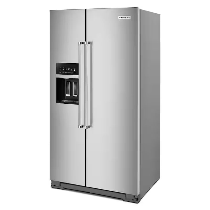 Counter Depth Stainless Steel Side by Side Refrigerator E2445
