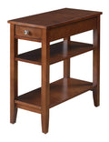 3-Tier Mahogany End Table X7071