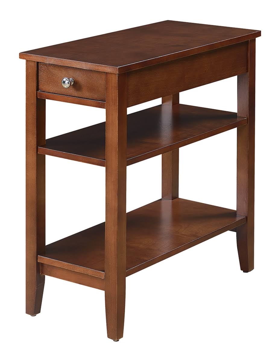 3-Tier Mahogany End Table X7071