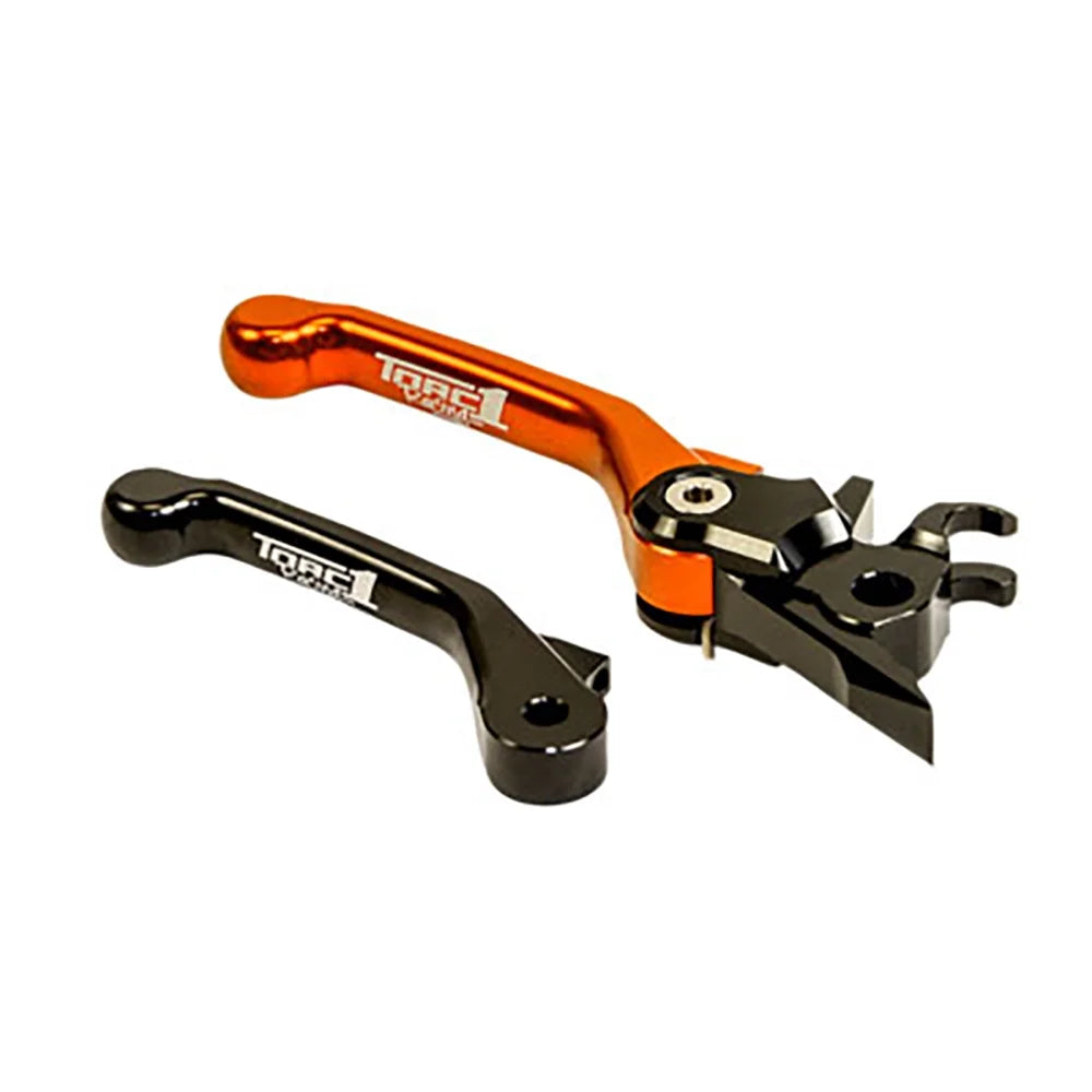 Black/Orange Front Brake Lever U25445
