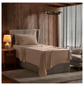 Twin 3 Piece Deep Pocket Bed Sheets Set with Fitted Sheet, Flat Sheet, Pillow Case R69516
