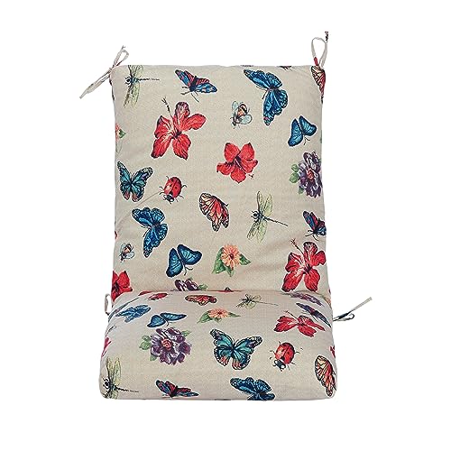Set of 2 Outdoor Dining Chair Cushions 38x18x4.5 inch H847