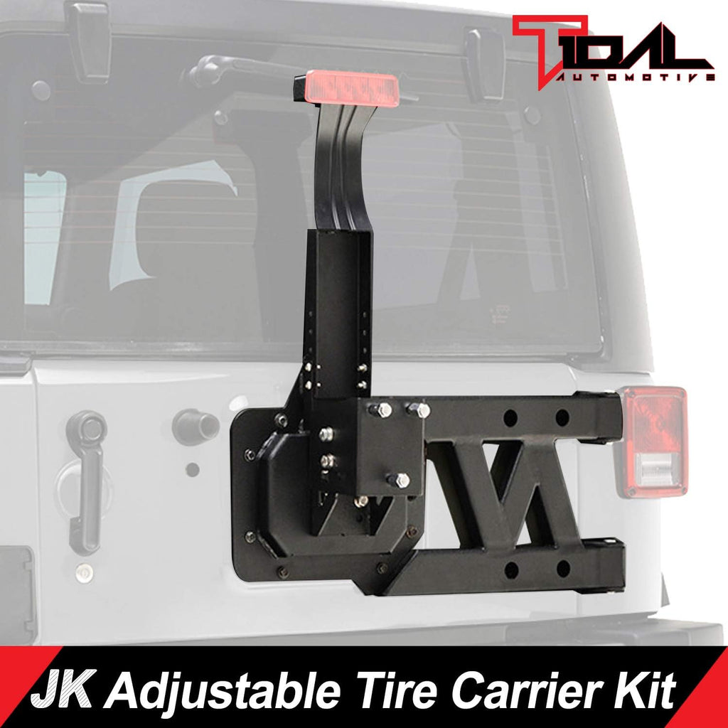 Tire Carrier with Third Brake Light Bracket O29156