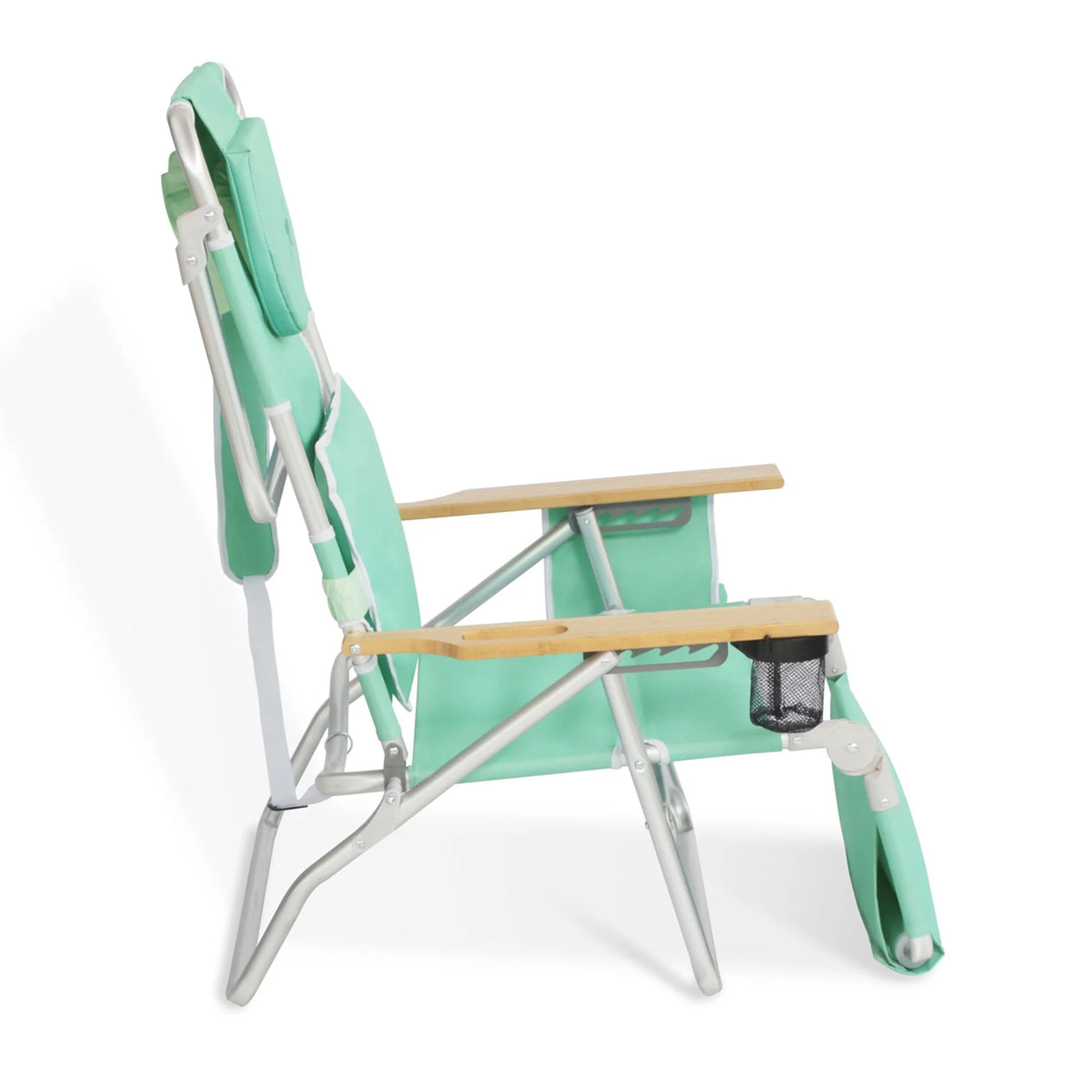 Teal 2 Pack Padded Outdoor Folding Beach Chair F5074