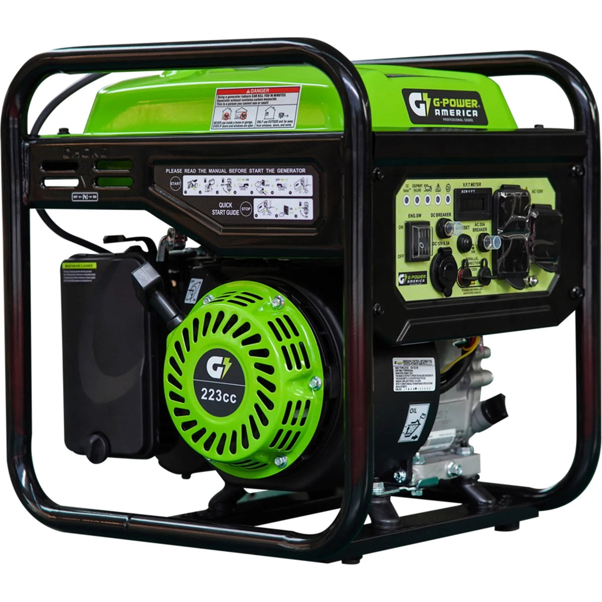 4500W Open Frame Inverter Generator Y9333