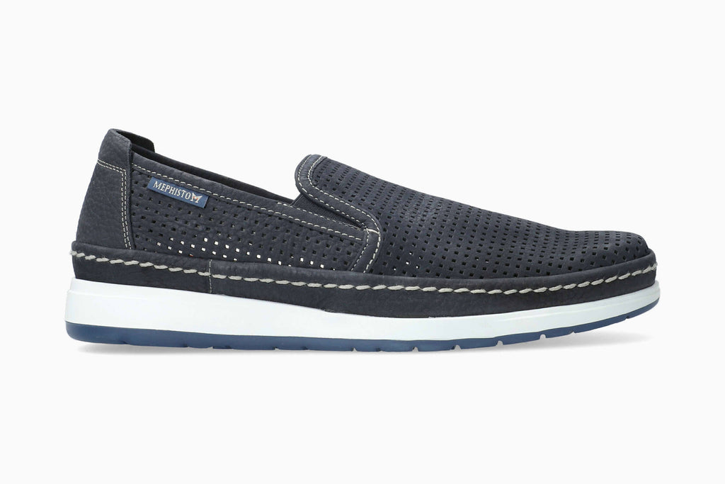 Navy Sportbuck Men's Perf Shoes E6713