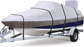 900D Trailerable Full Size Boat Cover Gray with Motor Cover T97451
