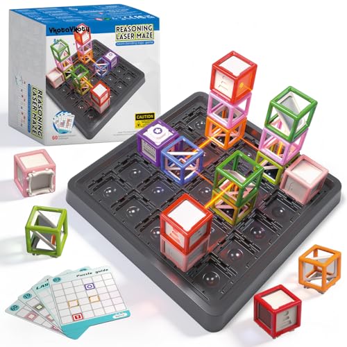 Laser Maze Reasoning Game 60+ Challenges 37 Pcs G929696