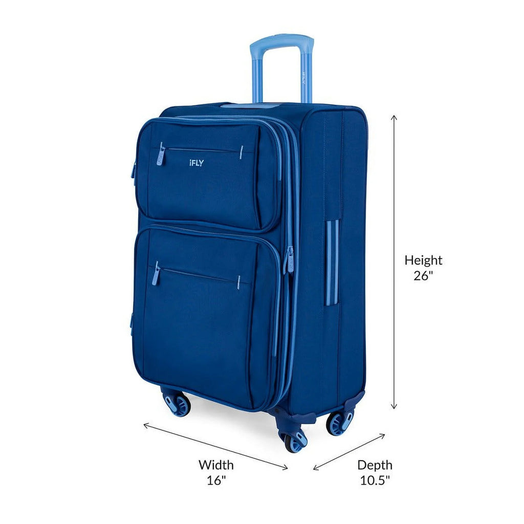 3 Piece Softside 4-Wheel Spinner Luggage Set V243
