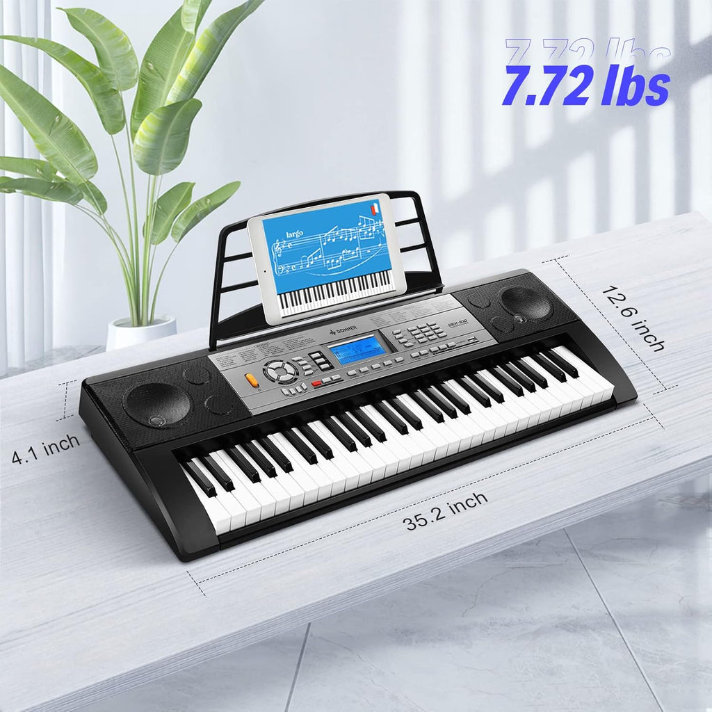 54 Key Portable Electric Keyboard Piano D7885