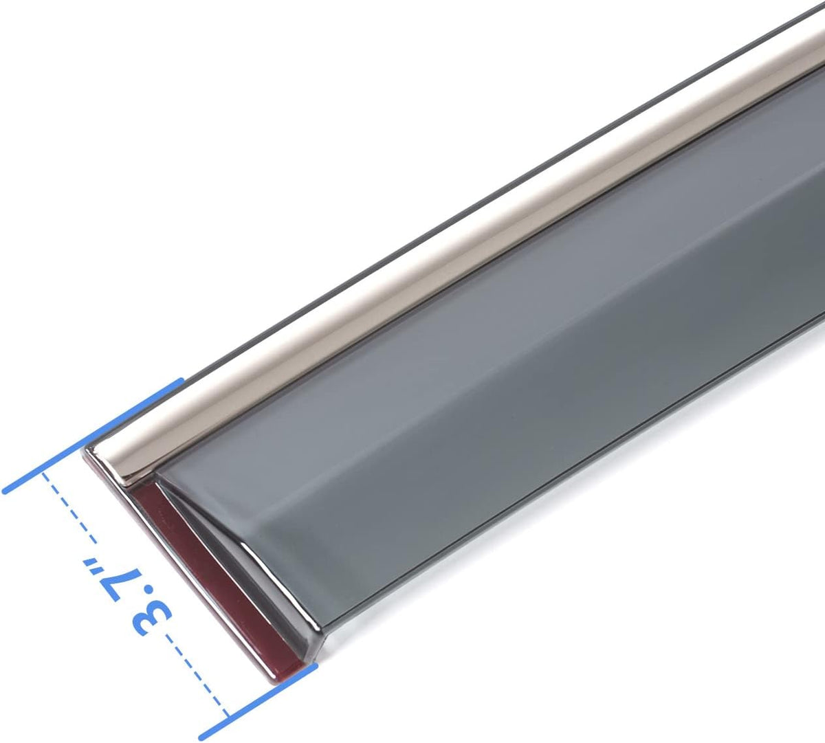 Window Rain Guards for Ford Ranger SuperCrew, Pack of 2 E7610