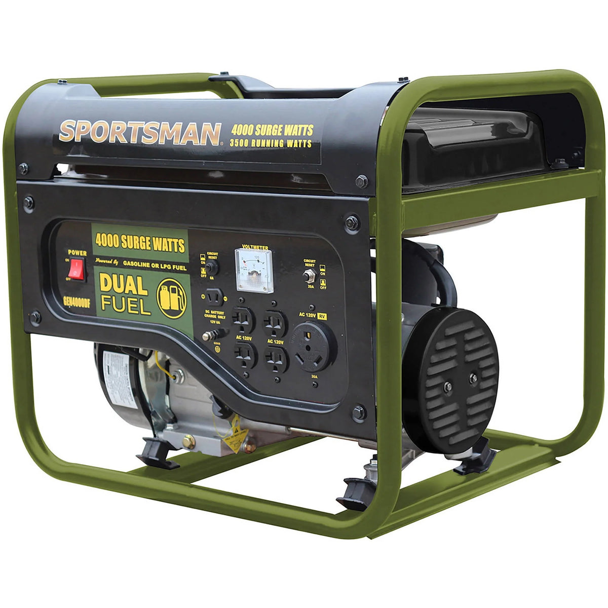 4000W Dual-Fuel Generator O89620
