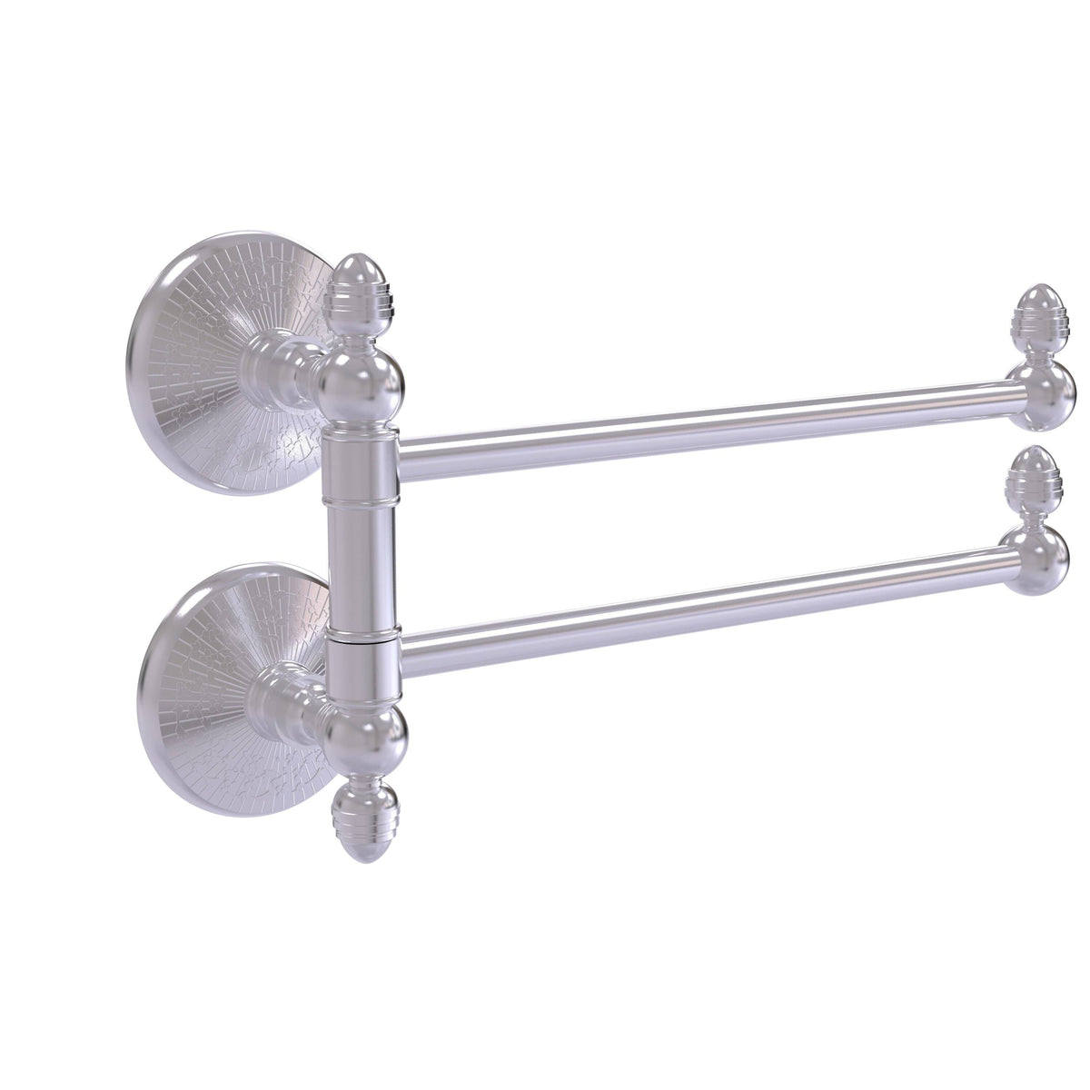 Satin Chrome Swing Arm Towel Rail T84836