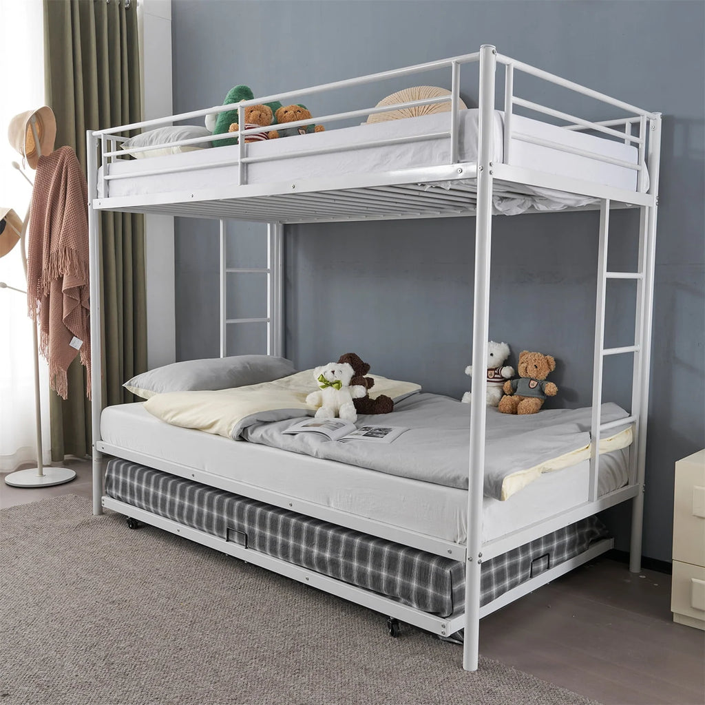 Twin over Twin Steel Bunk Beds Z705882
