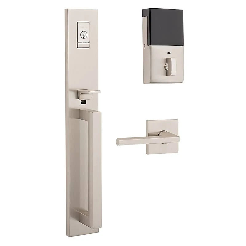 Right Hand Single Cylinder Bluetooth Handleset with Interior Lever R6027