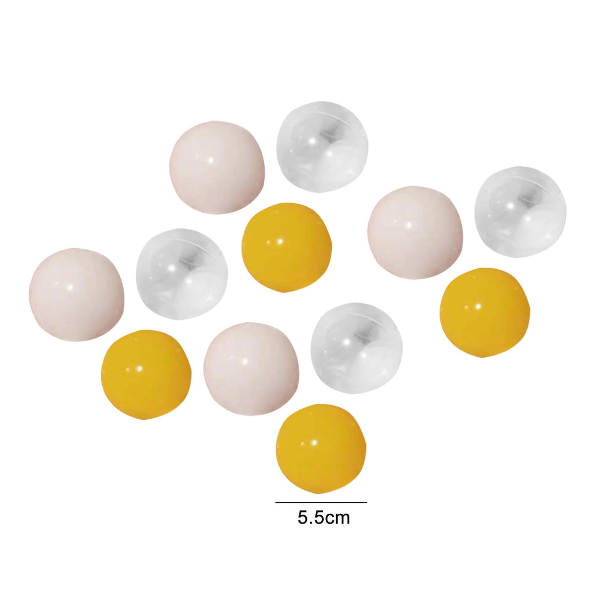 100 Ball Pit Balls Crush Proof Plastic Toy Balls U264