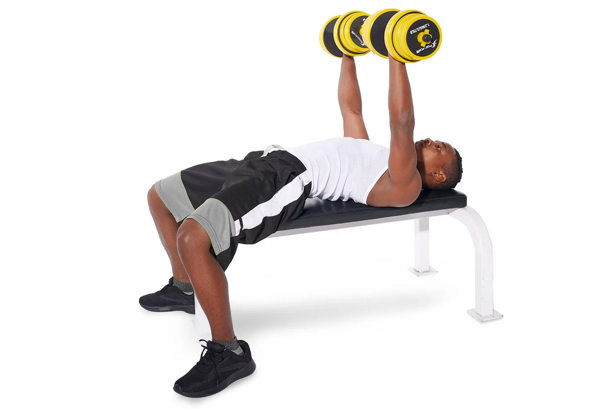 Adjustable Dumbbells and Barbell Set, 44LB O9877