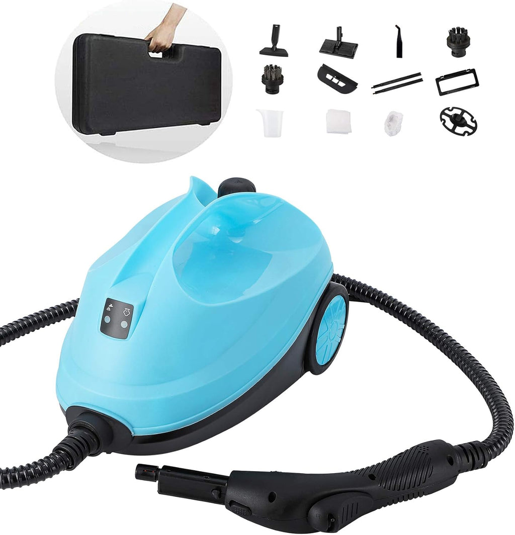 2000W High Temperature Pressure Steam Cleaner with Accessories Storage Box (Yellow) J360577