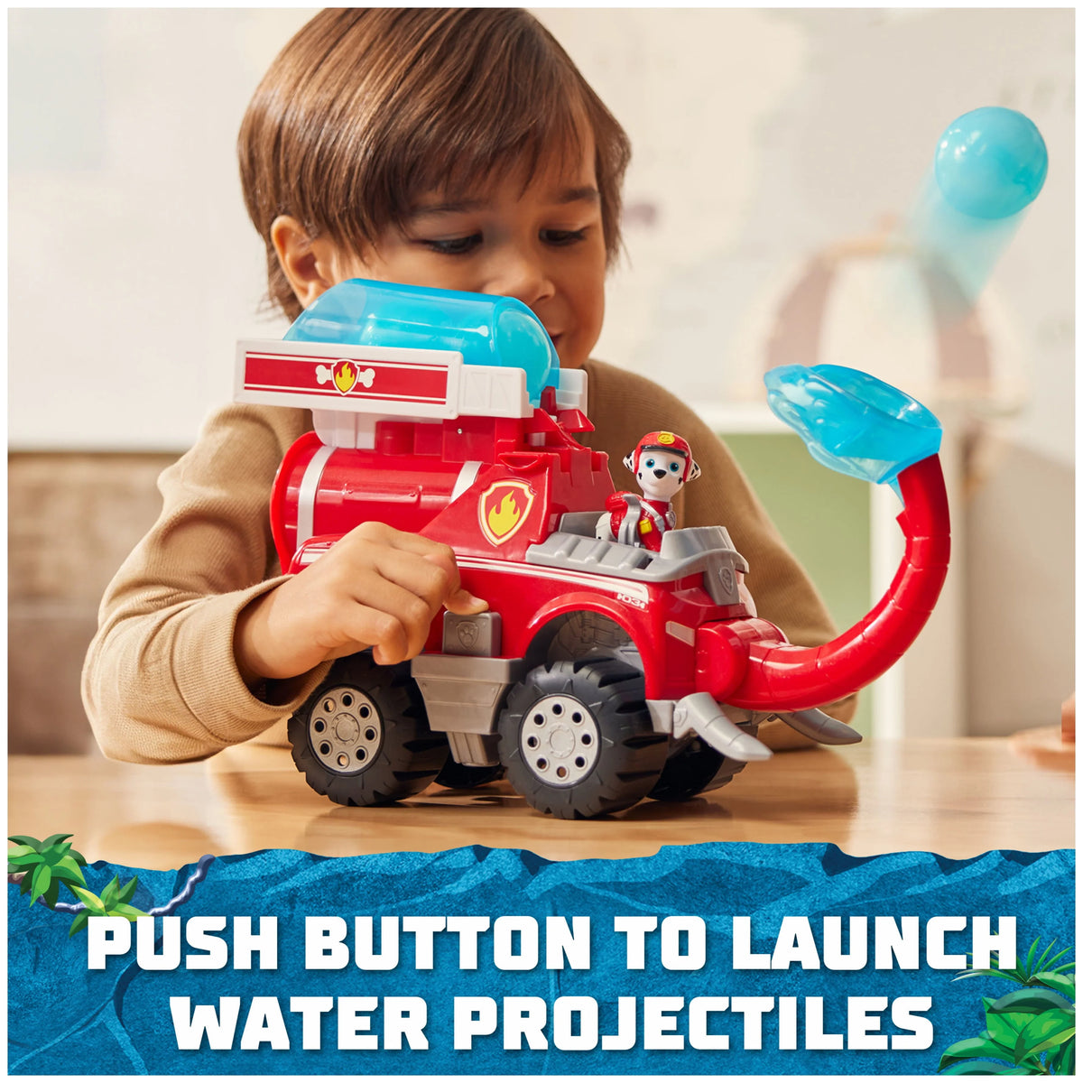Elephant Firetruck with Figure R84194