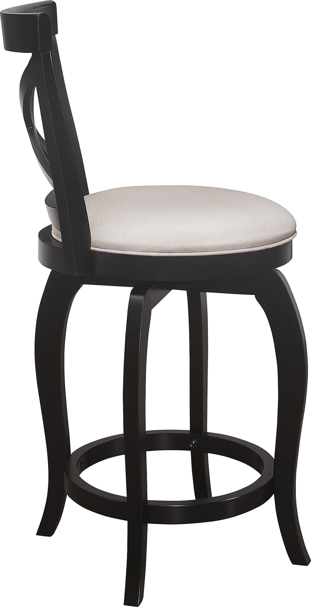 Black Swivel Counter Height Stool H954394
