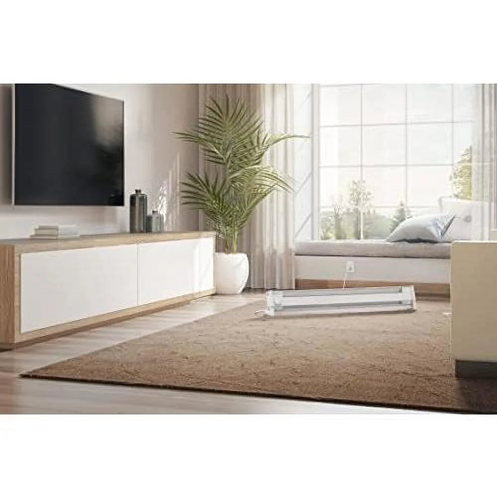 49" Portable Electric Baseboard Heater 1500 Watt White Q5216