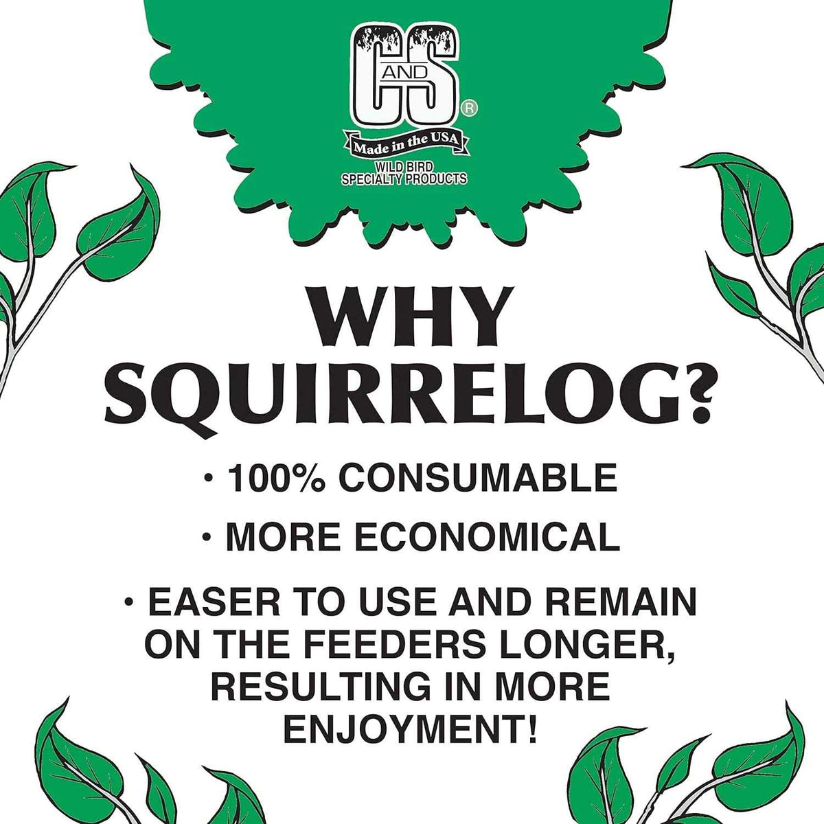 Corn Squirrelog Pet Supplies K998