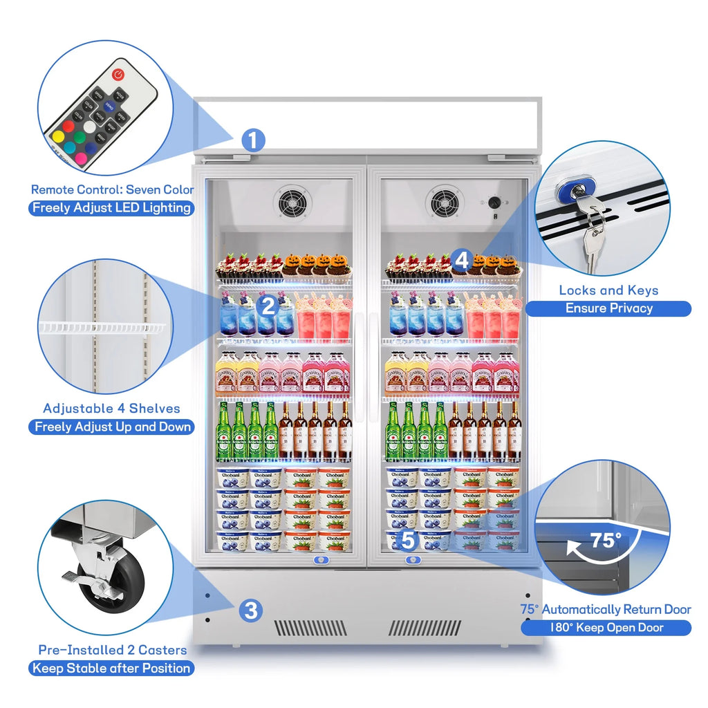 17.1 Cu.Ft Merchandising Refrigerator with Light Box T489565