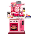 Pink 53 Pc Kids Kitchen Playset V5691