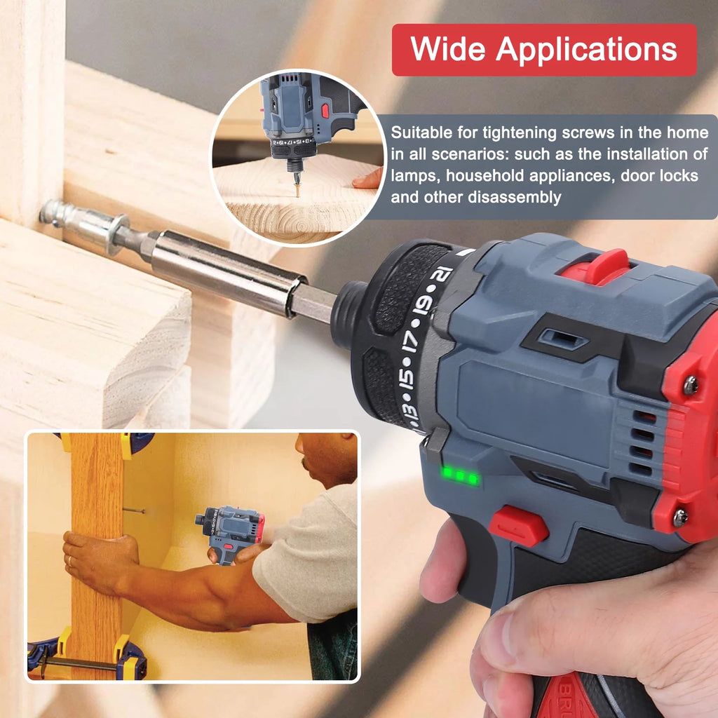 16.8V 45Nm Torque Electric Screwdriver M40015