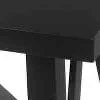 Black Farmhouse Wood Dining Table N691995