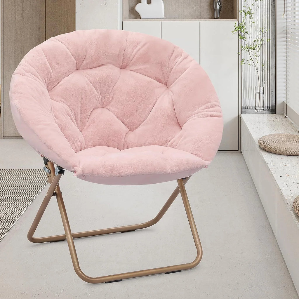 Oversized Foldable Moon Saucer Chair R400