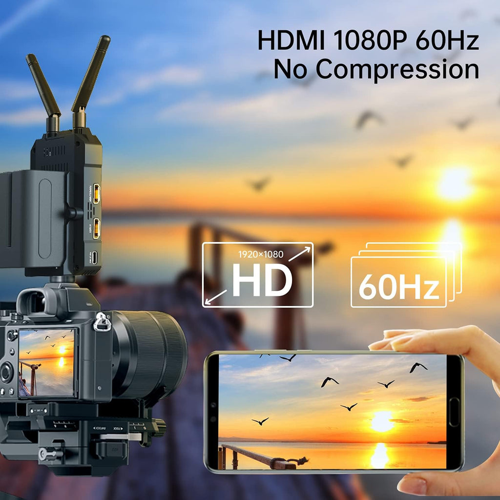 Wireless Video Transmitter and Receiver with 0.08S Low Latency J200301