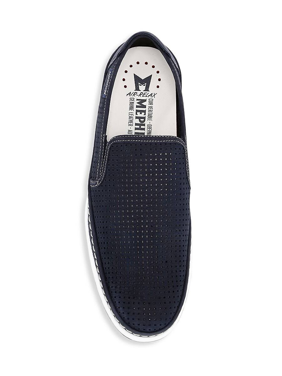 Navy Sportbuck Men's Perf Shoes E6713