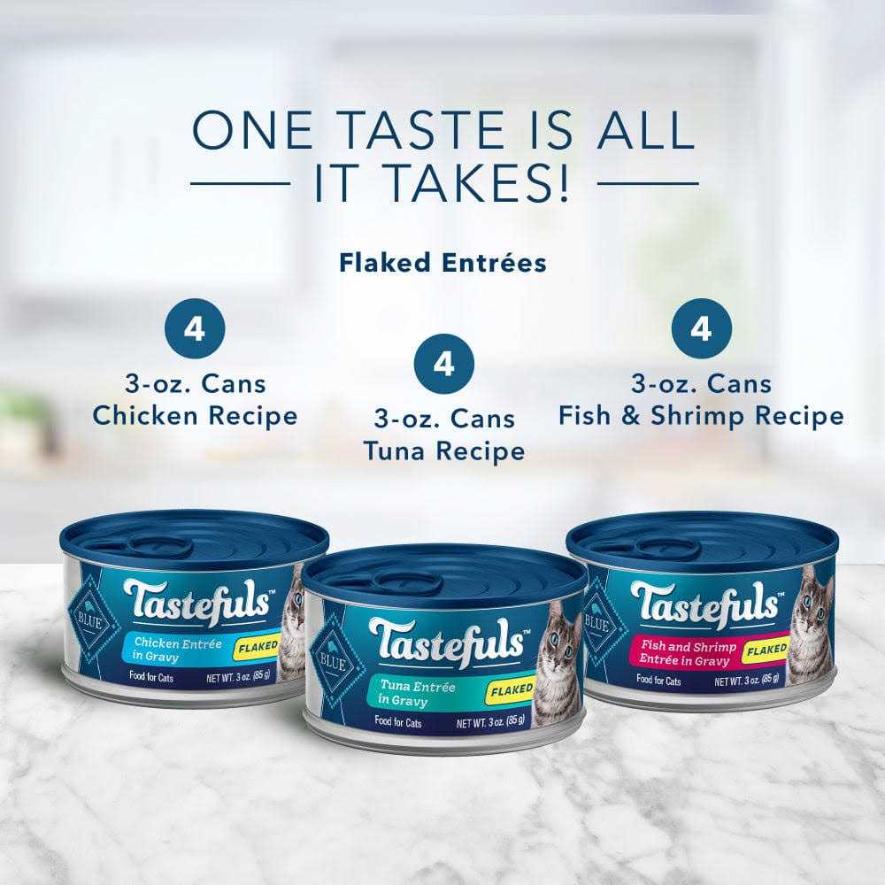 Tuna Chicken Fish Shrimp Flaked Wet Cat Food U2581